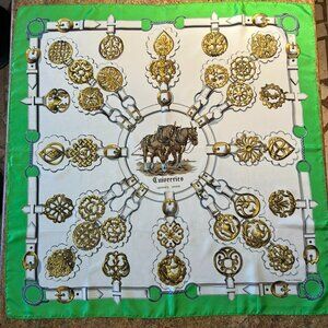 Vintage Hermes "Cuivreries" Silk Scarf, by Francoise de La Perriere